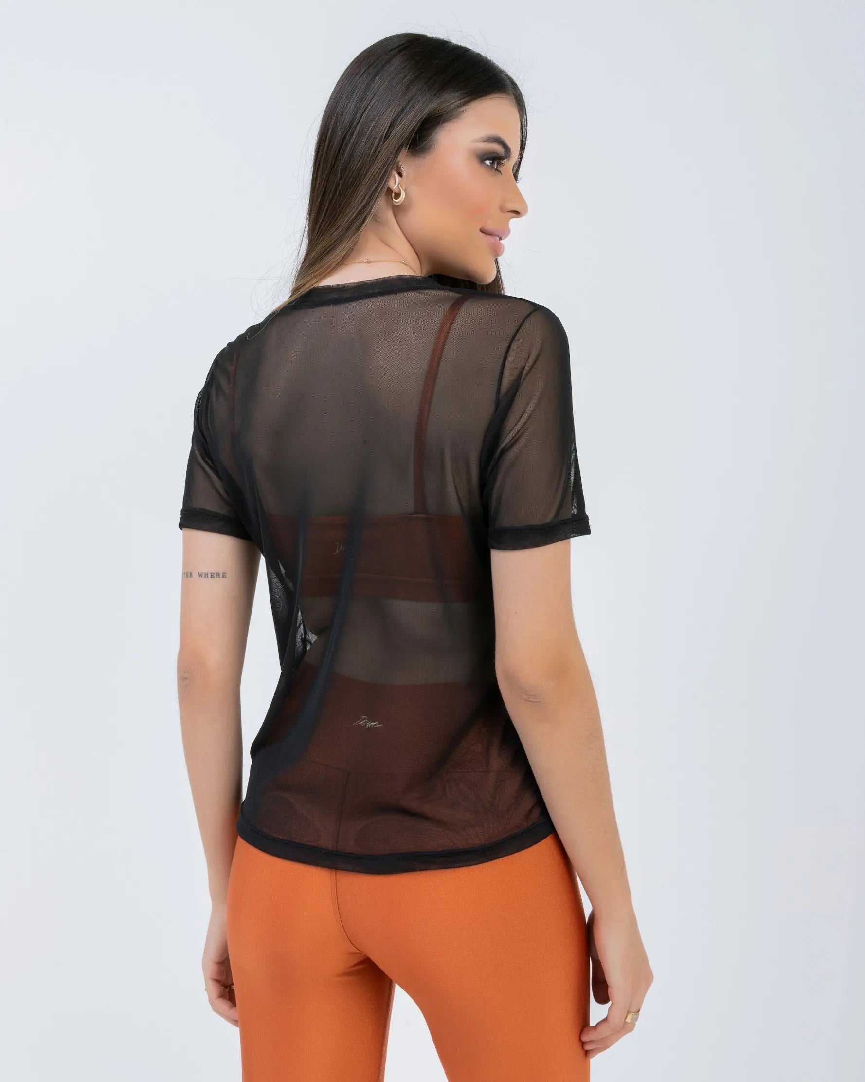 Camiseta Fabíola preta