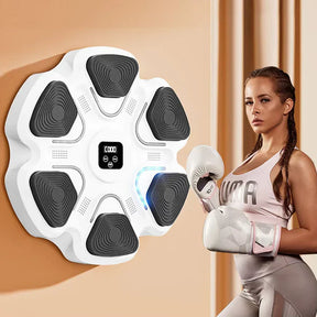 Maquina de Boxe Bluetooth com Musica Inteligente + BRINDE: Par de Luva [BLACK FRIDAY]