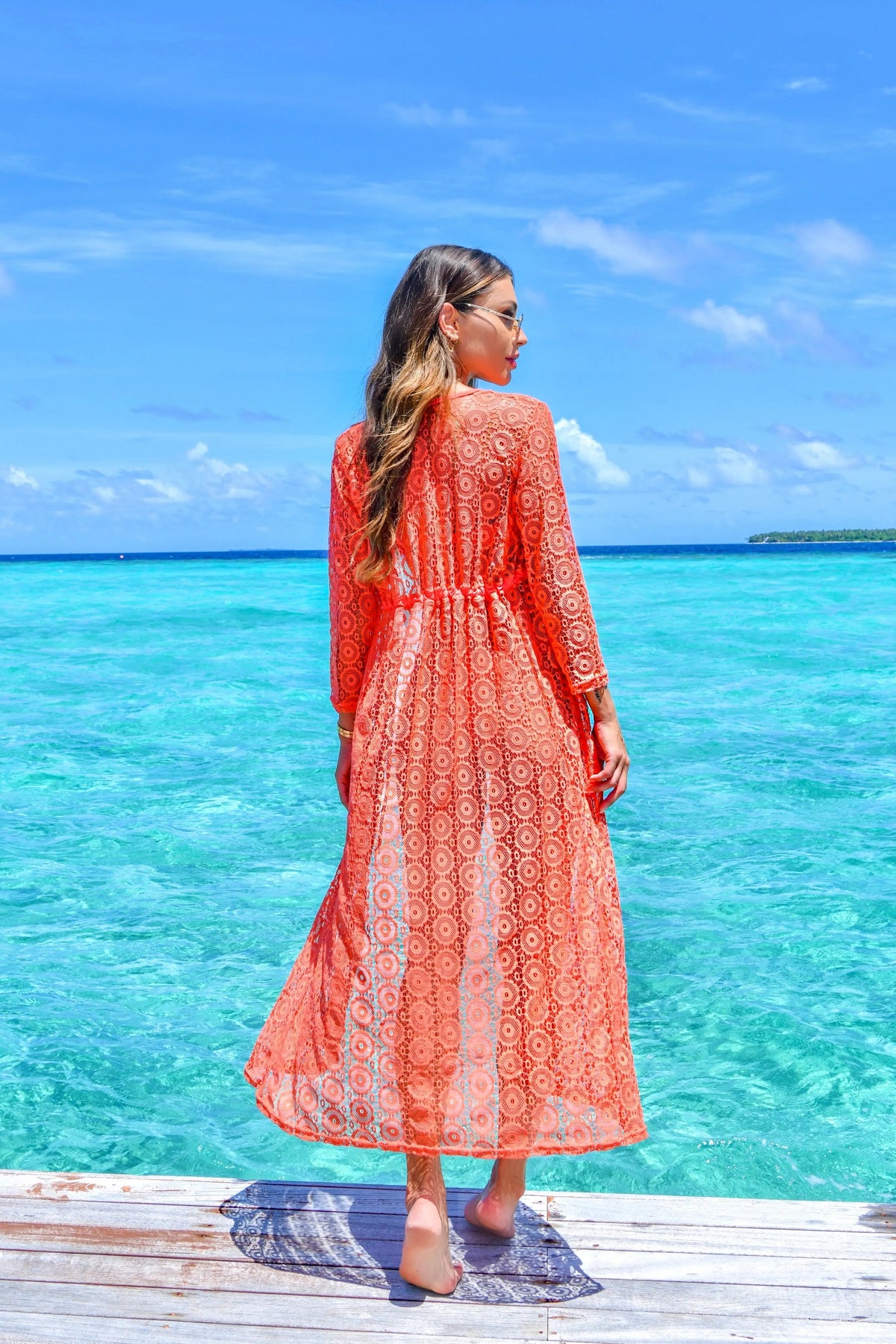 Saída de praia Olívia Laranja