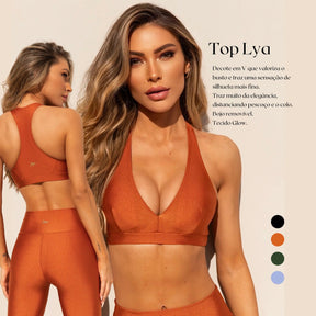 Top Lya Páprica Glow