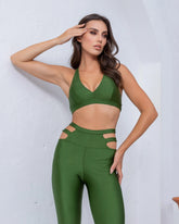 Top Lya Verde Glow